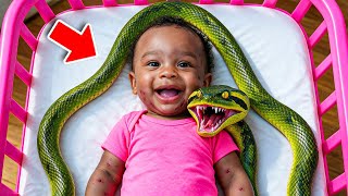 OUR BABY HAS A VIRUS FROM A SNAKE BITE..