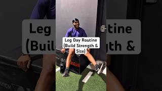 Leg Day Routine (Build Strength &amp; Size)