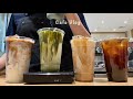 Cafe Vlog | 🛣️🍵출근길을 책임지는 터줏대감 음료들 ☕️🏢