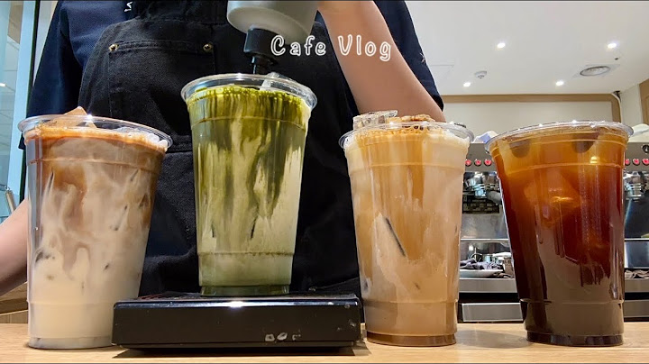 Cafe Vlog | 💚🍵 4 Popular Morning Drinks to Start Your Day Right ☕️🤎
