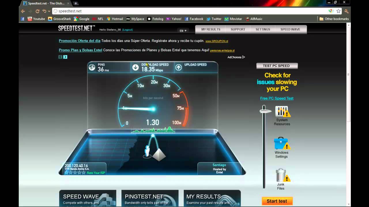 mb download speed