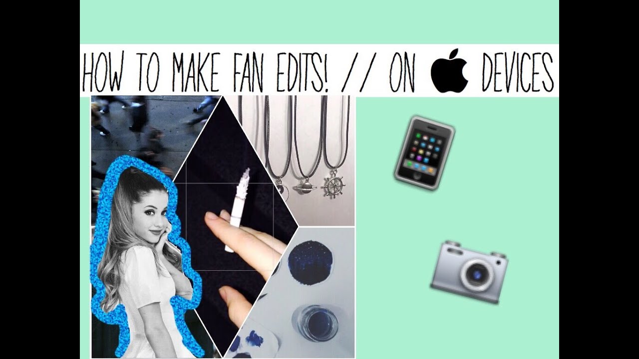 HOW TO MAKE A FAN  EDIT YouTube