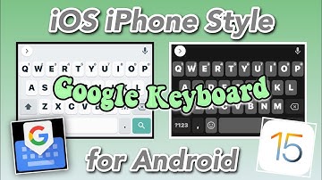 iOS Style Google Keyboard for Android (real ios bold font)