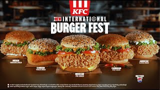 Take a Bite, Take a Flight | KFC International Burger Fest