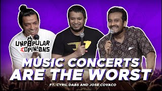 MUSIC CONCERTS ARE THE WORST! #unpopularopinions Ep 4 ft @Hoezaay and @CyrilDAbs