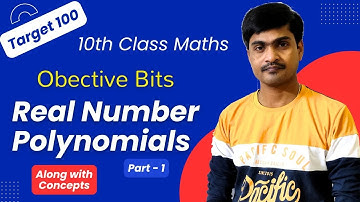 Target 100 in Maths Part - 1 I 10th Class Public Exams I SSC 2025 I Objective Bits by Ramesh Sir