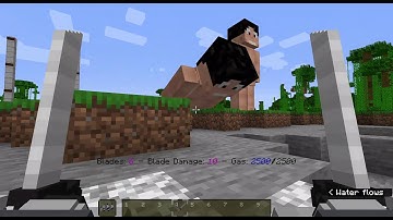 Attack on Titan Minecraft datapack 2.1 - Pure Titan Death Animation [Read Description]