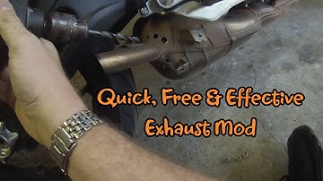 Quick, Free & Effective Exhaust Mod