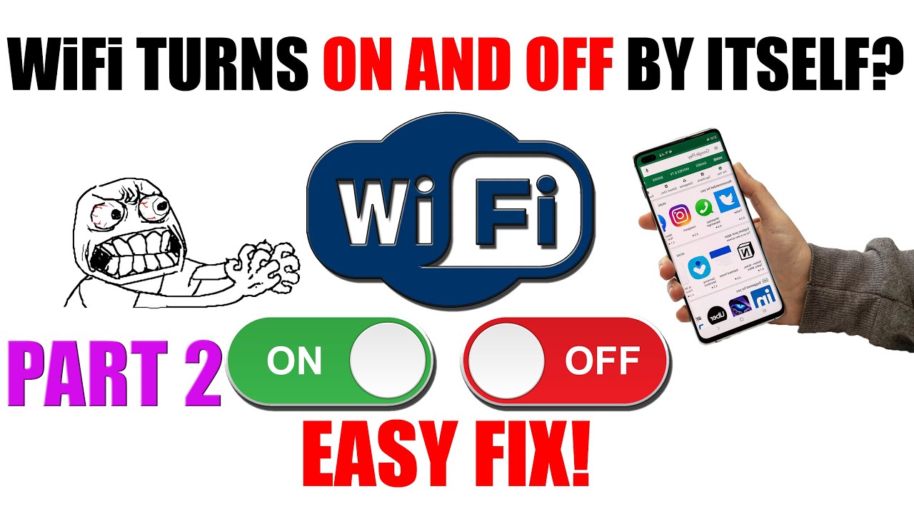 HOW TO FIX THE WI FI TURNS ON AND OFF AUTOMATICALLY AND DISCONNECTS BY