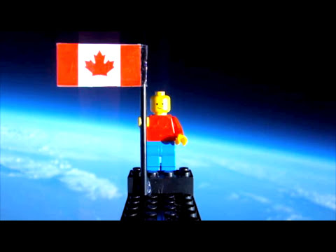 Lego Man in Space