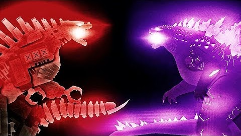 Mecha Godzilla vs. Evolved Godzilla | StickNodes Animation