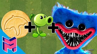 Plants VS Zombies poppy playtime, Squid Game Animation Huggy Wuggy + Peashooter + Dalgona