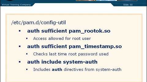 Red hat linux tutorial 72  Utilities & Authentication