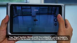 How to scan with 3DGS mode?