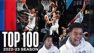 FlightReacts To The Top 100 Dunks of the 2022-23 NBA Season!