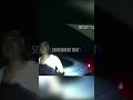 Bratty Girl Drives Drunk Off the Road Gives Cops Hard Time #bodycam #youtubeshorts #confrontation