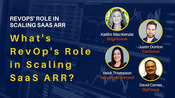 What is RevOps’ Role in Scaling a SaaS company? - RevOps