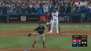 Yasiel Puig No Doubt 3-Run Home Run vs Red Sox | Dodgers vs Red Sox World Series Game 4