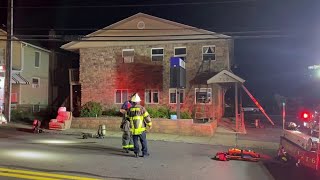 Woman rescued from fire in Dunmore