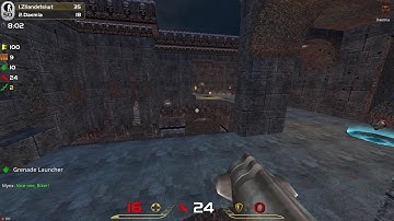 Quake Live - Dismemberment (Free For All Gameplay with Bots)