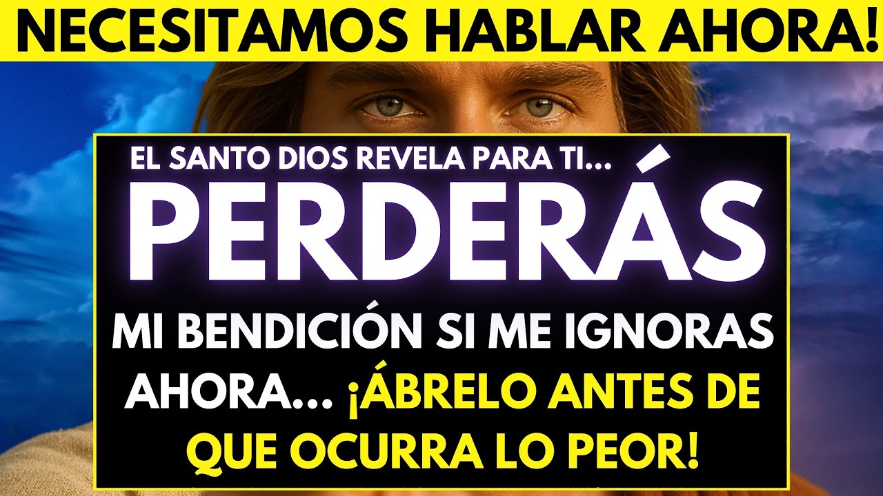 DIOS PRONUNCIÓ TU NOMBRE ENTRE LÁGRIMAS Y TE ENVIÓ AYUDA...