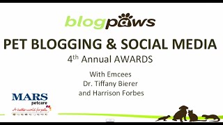 BlogPaws 2015 Nose-to-Nose Awards presented by Mars Petcare