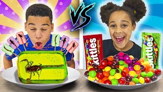 Gross Candy Vs Good Candy Challenge Calis Playhouse