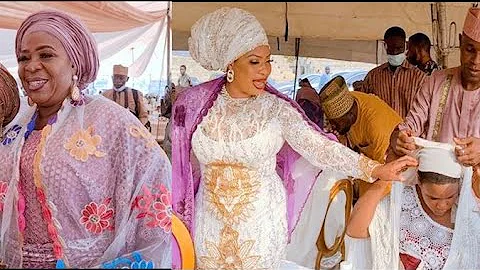 See Laide Bakare Millionaire Outfit As She Dance &Snap With Madam Saje &Her Daughter