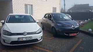 :    Nissan Leaf,Volkswagen E-Golf  Renault Zoe??