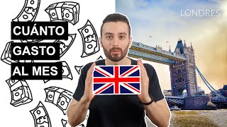 Cuánto DINERO GASTO al MES viviendo en Londres (Comida, Alquiler, Transporte...)