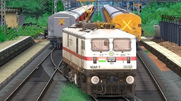 LHB to UTKRISHT LOCO CHANGE | TRAIN RAILWAY | BUMPY RAILROAD | RAILWORKS SIMULATOR | NTG GAMING