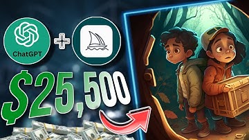 How To Make Passive Income With Chat GPT 4 & Midjourney (Make Money Online)