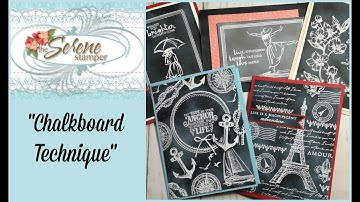 Chalkboard Technique | Quick and Easy!