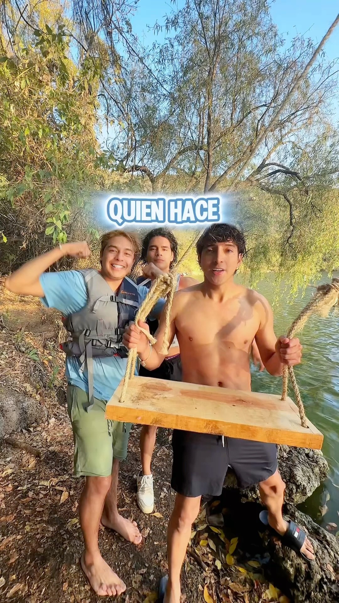 QUIEN HACE EL MEJOR TRUCO EN EL COLUMPIO ?