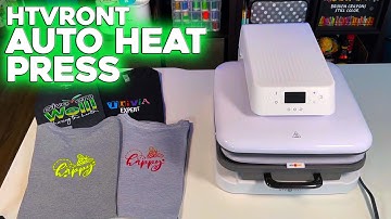 HTVRont Auto Heat Press: Temperature Test and Review