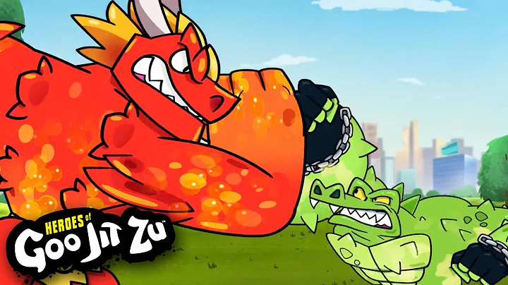 Blazagon's Big Goo-dventure! 🌟 | Heroes of Goo Jit Zu | Cartoons for Kids | Moose Mania