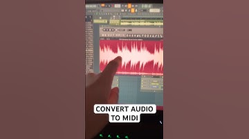 Convert audio to midi in fl studio #flstudiotips #fltutorials #audiotomidi #flstudio #youknowme