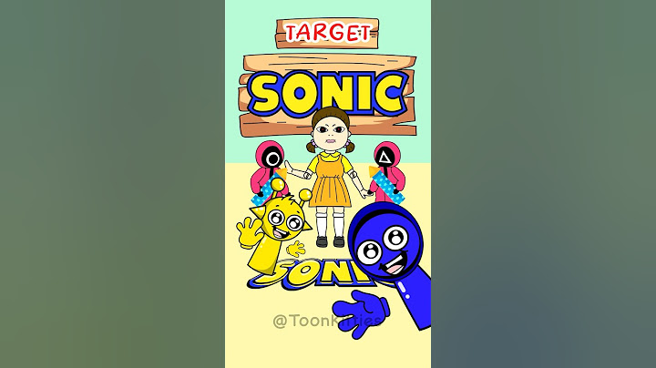 New Colour Match Puzzle Challenge with Squid Game and Sonic Logo - Incredibox Sprunki