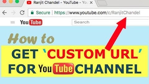 How To Claim | Get Custom URL For YouTube Channel?
