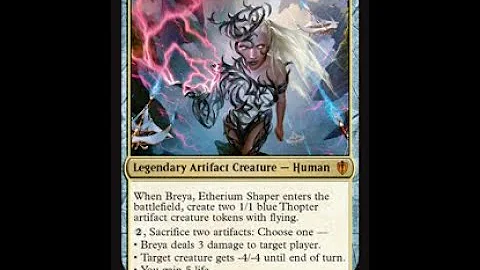 Breya (CEDH) - "No land and no colored mana vs Tos...