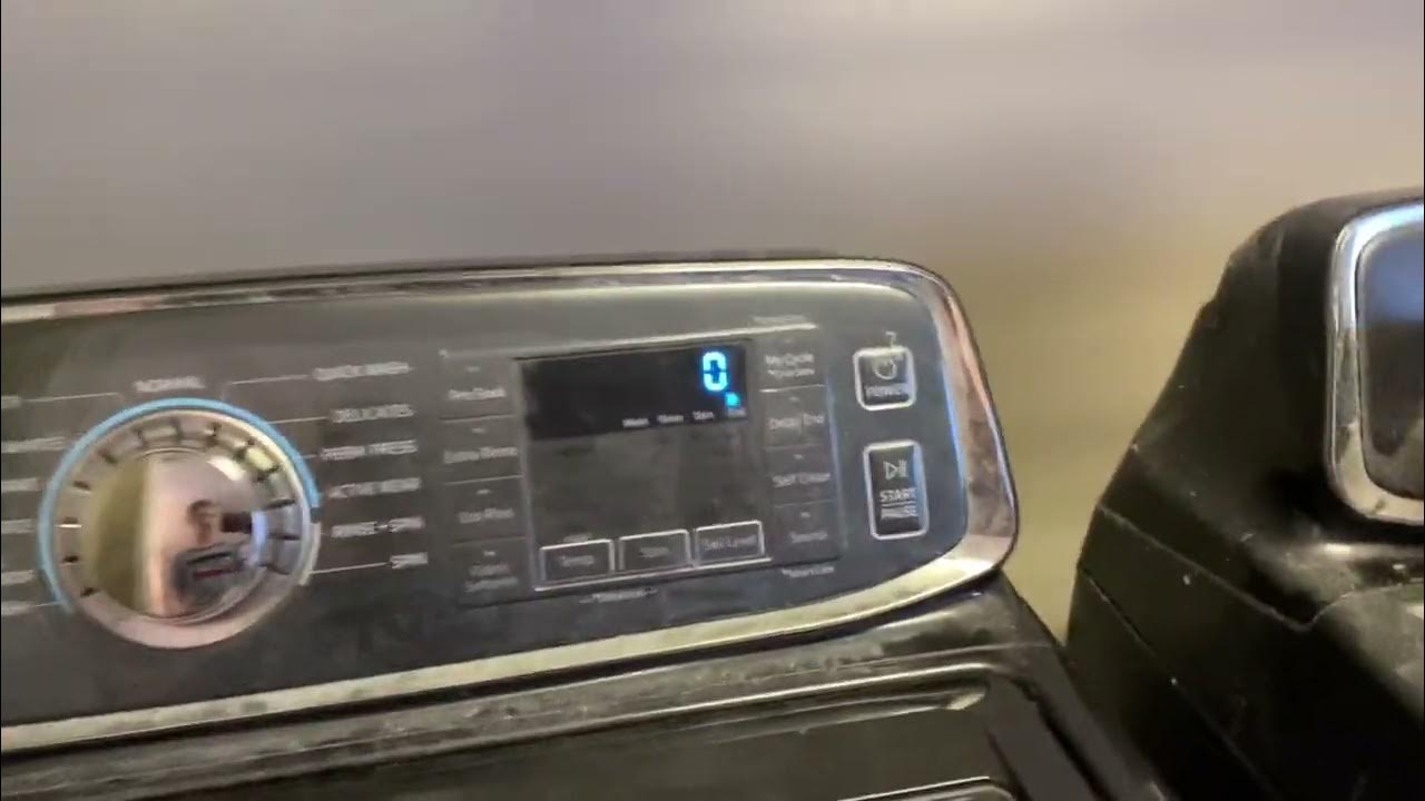 Samsung topload washer end of cycle song YouTube