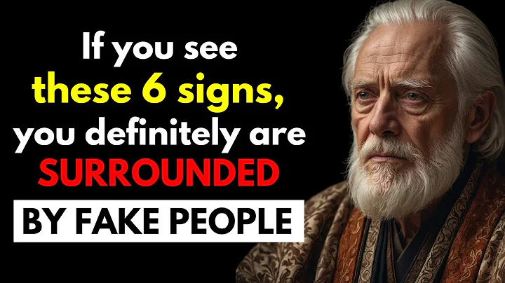 7 Signs You're Surrounded By FAKE People | Stoic Philosophy