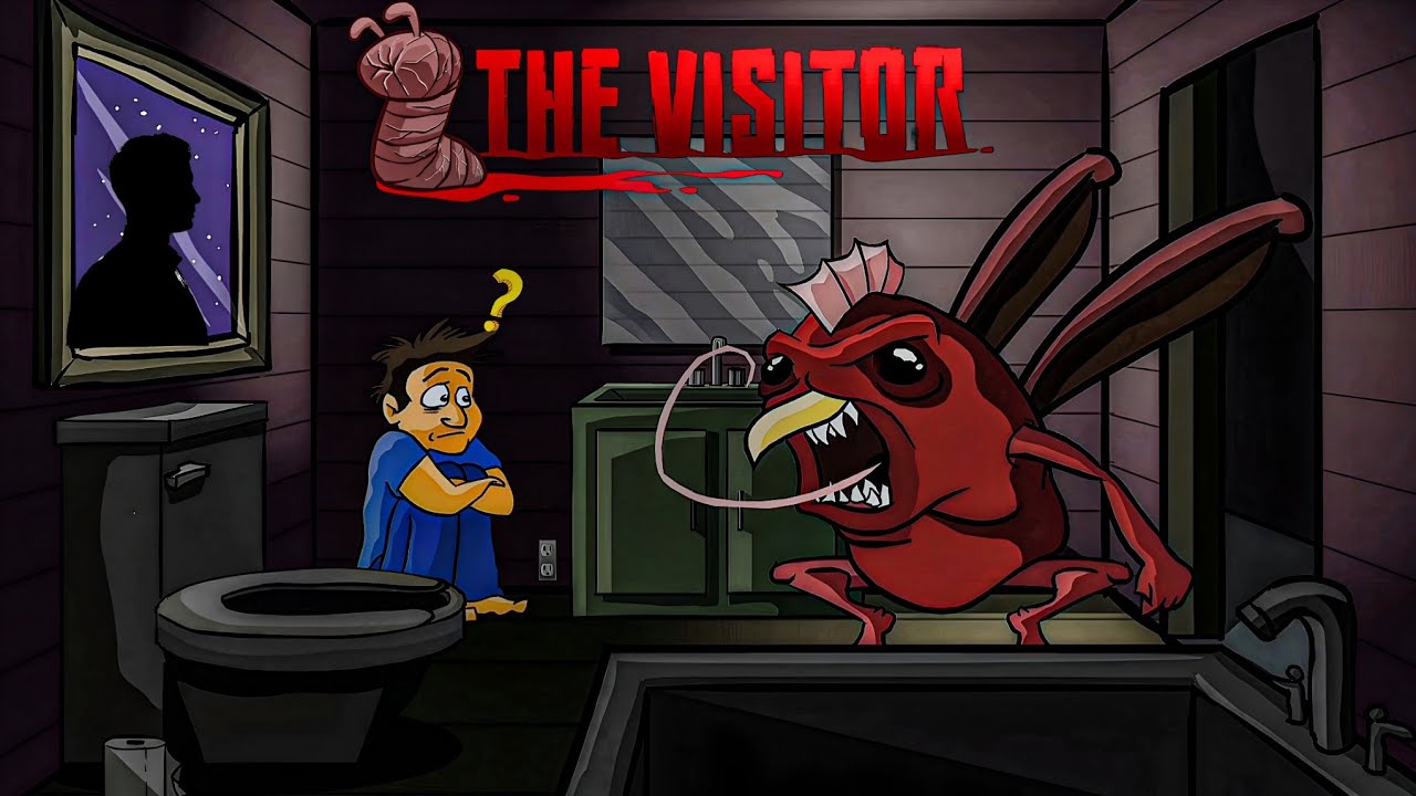  THE VISITOR🚪| WHO IS THIS CREATURE?! 👀