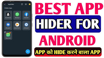 Best App Hider For Android | APP ko hide karne wal best app hider | App Hider