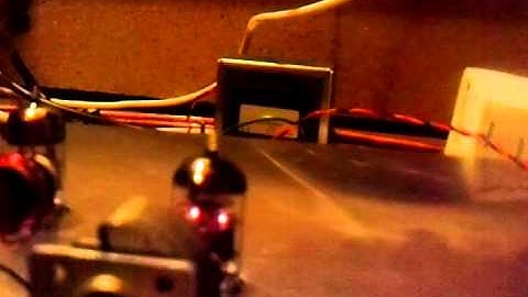 My New Design Of A 2 Valve Regenerative Receiver Working A Loudspeaker  At 10 Volts HT.MP4