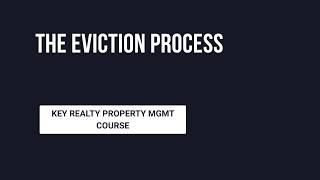 Eviction Process in Nevada