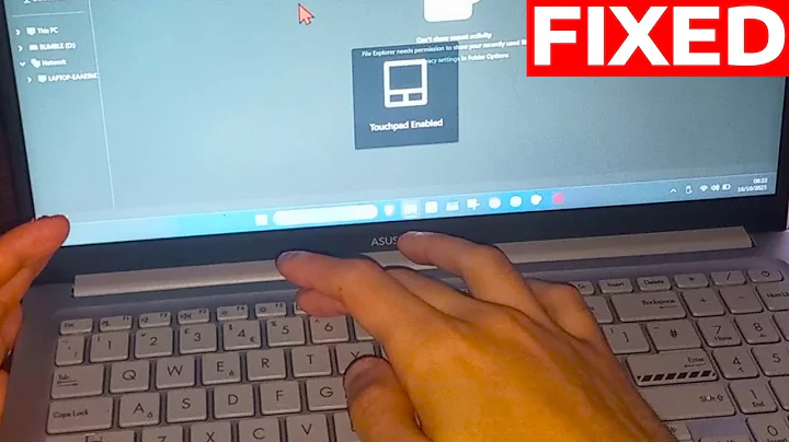 How To Fix Touchpad Not Working On Windows 11