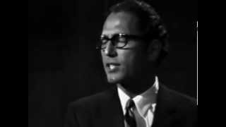 Tom Lehrer - The Hunting Song - LIVE FILM From Copenhagen in 1967