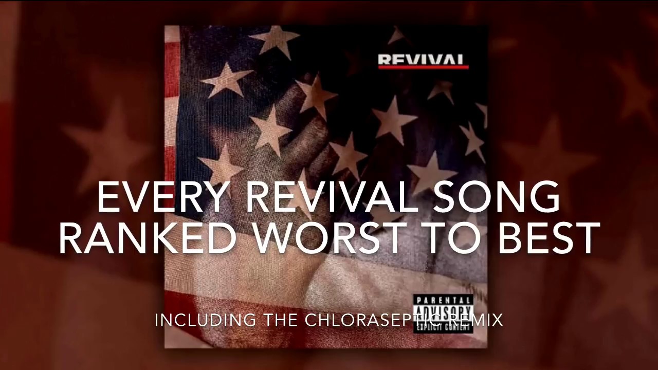 Песня rank. Eminem Revival буклет.