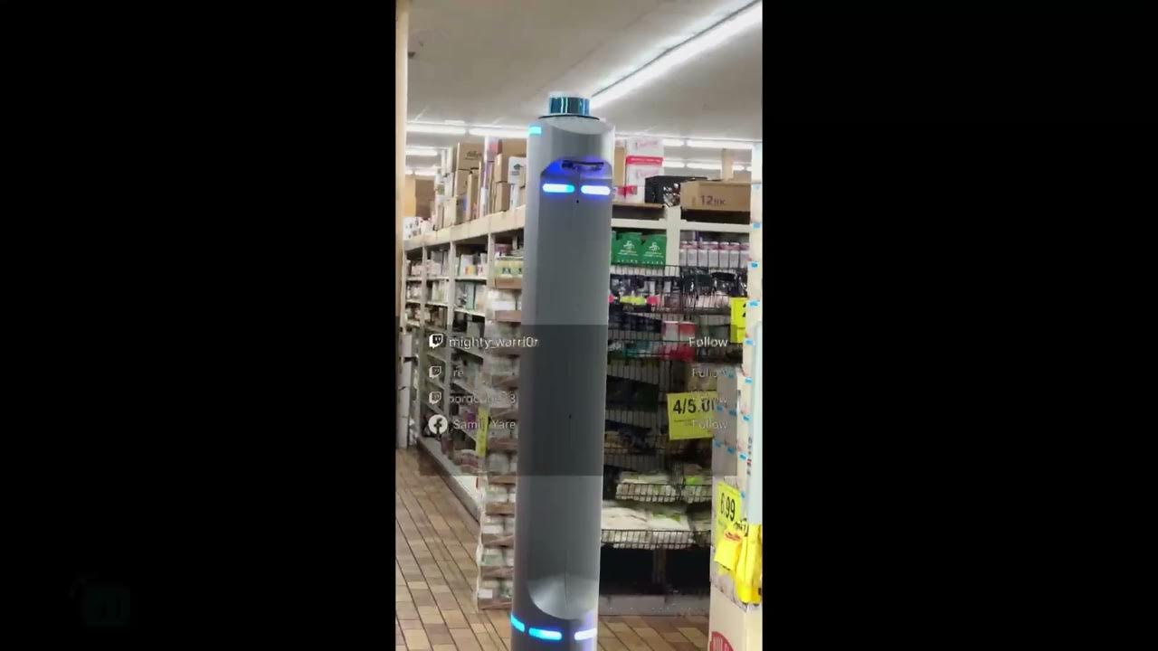 Inventory robot at Woodman’s YouTube